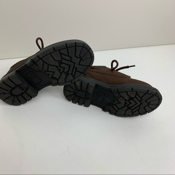 𝅺Faded Glory Kids Brown Oxfords size 11 ½ - Picture 4 of 8